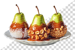 Pear Dessert | Watercolor fruit bakery sweet elegant Clipart Product Image 5