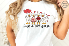Just a Love Goose|Valentine Goose|Silly Goose Valentines Product Image 5
