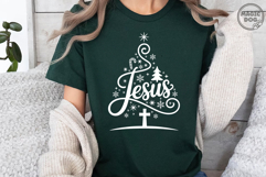 Jesus Christmas Tree|Faith Holiday|Christian Christmas Product Image 6