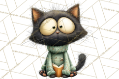 Farm Animals PNG Clipart, Cozy Reading Animals, Cute Cartoon Product Image 5