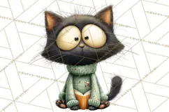 Farm Animals PNG Clipart, Cozy Reading Animals, Cute Cartoon Product Image 5