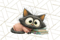 Farm Animals PNG Clipart, Cozy Reading Animals, Cute Cartoon Product Image 3