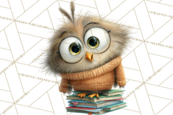 Farm Animals PNG Clipart, Cozy Reading Animals, Cute Cartoon Product Image 5