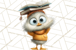 Farm Animals PNG Clipart, Cozy Reading Animals, Cute Cartoon Product Image 4