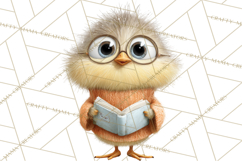 Farm Animals PNG Clipart, Cozy Reading Animals, Cute Cartoon Product Image 2