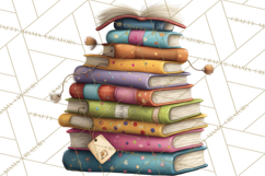 Farm Animals PNG Clipart, Cozy Reading Animals, Cute Cartoon Product Image 2