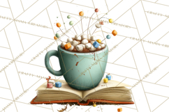 Farm Animals PNG Clipart, Cozy Reading Animals, Cute Cartoon Product Image 3