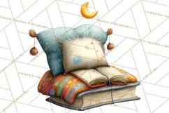 Farm Animals PNG Clipart, Cozy Reading Animals, Cute Cartoon Product Image 5