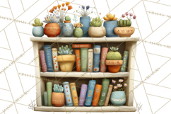 Safari Animals PNG Clipart, Cozy Reading Animals Product Image 5