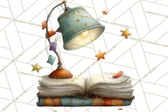 Safari Animals PNG Clipart, Cozy Reading Animals Product Image 5