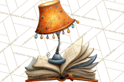 Woodland Animals PNG Clipart, Cozy Reading Animals Product Image 5