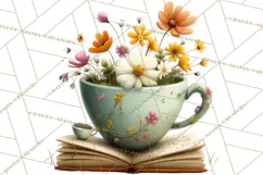 Woodland Animals PNG Clipart, Cozy Reading Animals Product Image 4