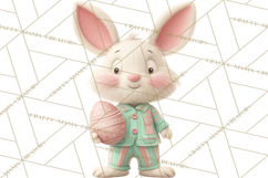 Whimsical Easter Characters Clipart PNG, Cute Mint Png Product Image 2