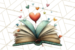 Bookish Dogs PNG Clipart, Cozy Dog Reading, Cute Cartoon Pup Product Image 4