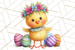 Easter Animals Clipart PNG, Cute Easter Animal Clip Art Product Image 2
