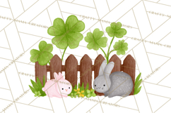 Cottagecore St Patrick’s Day Clipart, Mini Irish Cottage Png Product Image 3