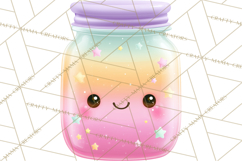 Anthropomorphic Spring Objects Clipart, Cute Kawaii Plants Product Image 5