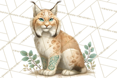 Celtic Enchanted Forest Animals Clipart, Woodland Creatures Product Image 3