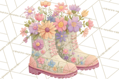 Spring Animals Clipart PNG, Cute Baby Animals, Pastel Spring Product Image 2