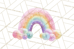 Fantasy Baby Creatures Clipart PNG, Cute Pastel Watercolor Product Image 3