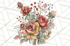 Moody Romantic Grunge PNG, Deep Red Lace Clipart, Gothic Product Image 2