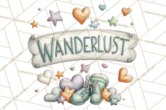 Boho Valentine Cactus Clipart PNG, Desert Romance Clip Art Product Image 4