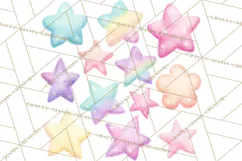 Fantasy Baby Creatures Clipart PNG, Cute Pastel Watercolor Product Image 2