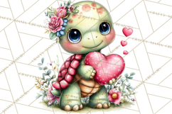 Valentine Mini World, Heart Mushroom Forest, Fairy Love Png Product Image 3