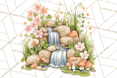 St Patrick’s Day Fairies Clipart, Miniature Irish Fairy Png Product Image 4