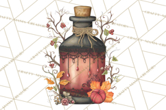 Moody Romantic Grunge PNG, Deep Red Lace Clipart, Gothic Product Image 2