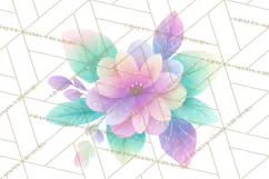 Fantasy Baby Creatures Clipart PNG, Cute Pastel Watercolor Product Image 4