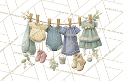 Rainy Day Clipart, Spring Rain Mini World PNG, Tiny Animal Product Image 4