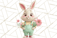 Whimsical Easter Characters Clipart PNG, Cute Mint Png Product Image 5