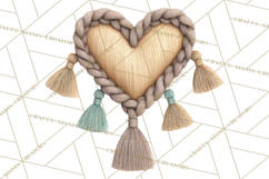 Boho Valentine Cactus Clipart PNG, Desert Romance Clip Art Product Image 5