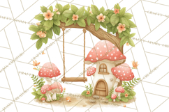 St Patrick’s Day Fairies Clipart, Miniature Irish Fairy Png Product Image 2