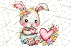 Valentine Mini World, Heart Mushroom Forest, Fairy Love Png Product Image 3