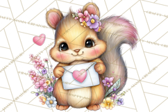 Valentine Mini World, Heart Mushroom Forest, Fairy Love Png Product Image 5