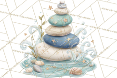Rainy Day Clipart, Spring Rain Mini World PNG, Tiny Animal Product Image 2