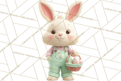 Whimsical Easter Characters Clipart PNG, Cute Mint Png Product Image 2