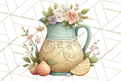 Garden Friends Clipart, Spring Animals Clip Art PNG Product Image 3