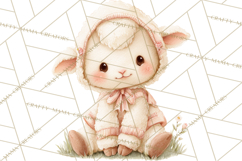 Spring Animals Clipart PNG, Cute Baby Animals, Pastel Spring Product Image 3
