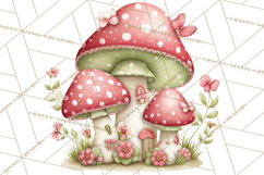 Cozy Cottage Garden Clipart, Pastel Flowers, Garden Tools Product Image 3