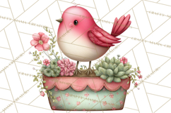 Cozy Cottage Garden Clipart, Pastel Flowers, Garden Tools Product Image 5