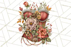 Moody Romantic Grunge PNG, Deep Red Lace Clipart, Gothic Product Image 5