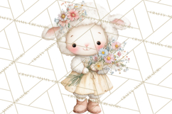 Spring Animals Clipart PNG, Cute Baby Animals, Pastel Spring Product Image 5