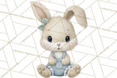 Rainy Day Clipart, Spring Rain Mini World PNG, Tiny Animal Product Image 2