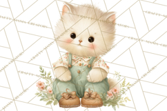 Spring Animals Clipart PNG, Cute Baby Animals, Pastel Spring Product Image 3
