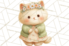 Spring Animals Clipart PNG, Cute Baby Animals, Pastel Spring Product Image 2