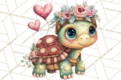 Valentine Mini World, Heart Mushroom Forest, Fairy Love Png Product Image 3