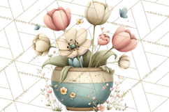 Garden Friends Clipart, Spring Animals Clip Art PNG Product Image 3